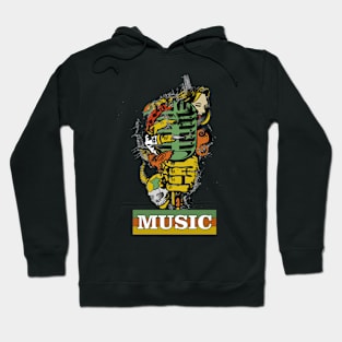 Music is a moral law Hoodie